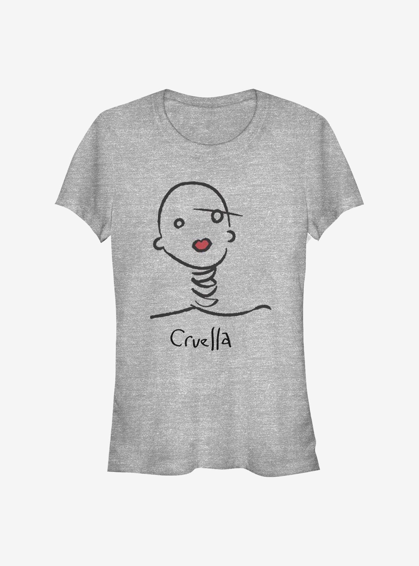 Disney Cruella Doodle Girls T-Shirt