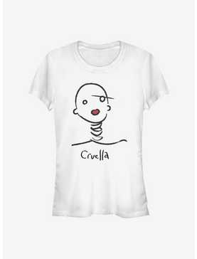 Disney Cruella Doodle Girls T-Shirt, , hi-res