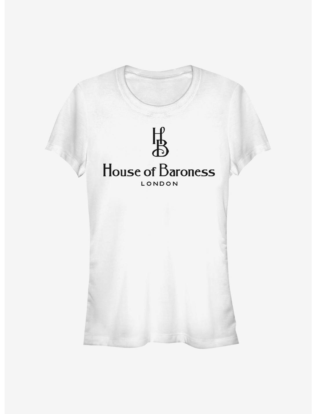 Disney Cruella House Of Baroness London Logo Girls T-Shirt, WHITE, hi-res
