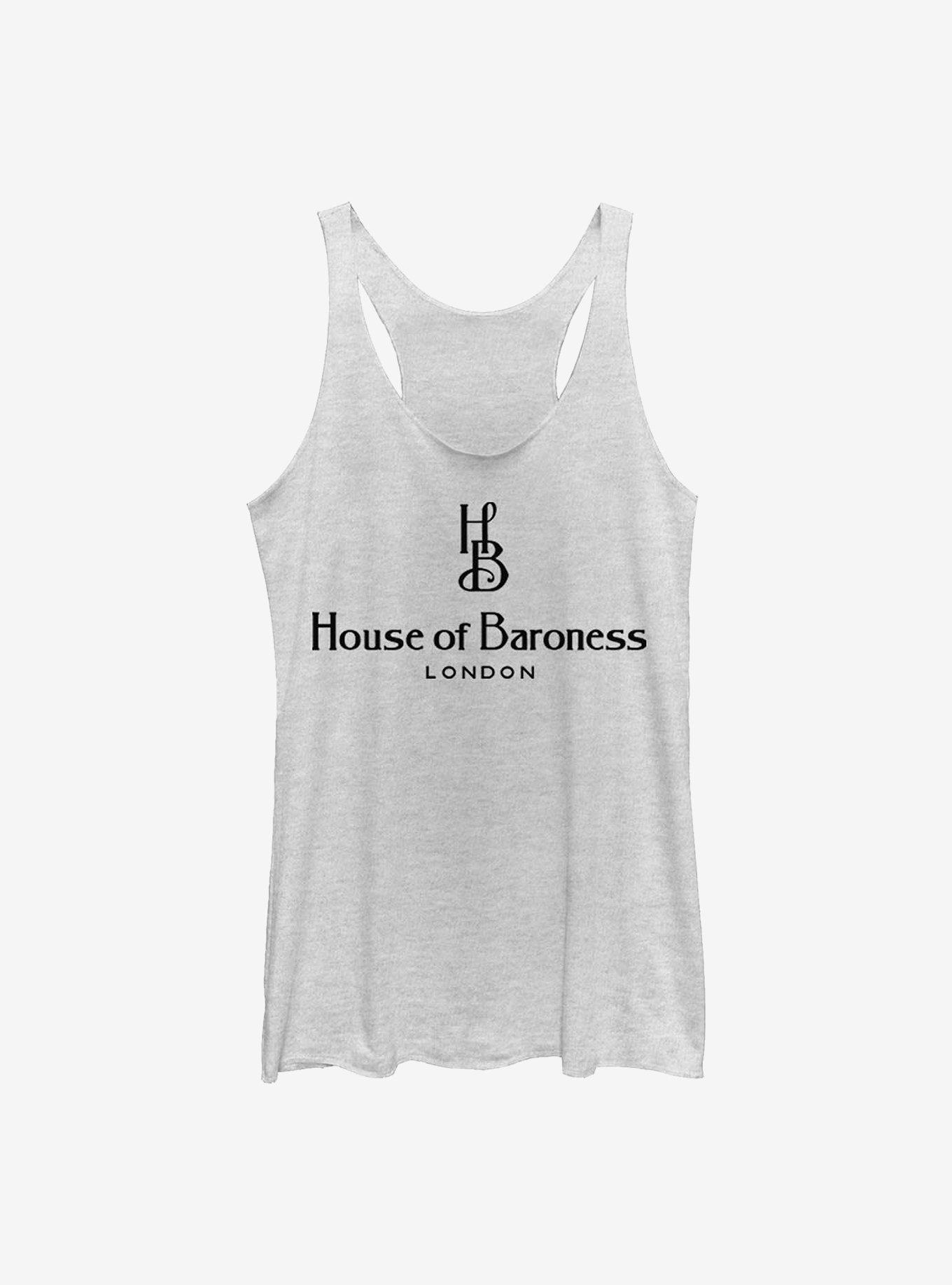 Disney Cruella House Of Baroness London Logo Girls Tank, WHITE HTR, hi-res