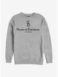 Disney Cruella House Of Baroness London Logo Crew Sweatshirt, ATH HTR, hi-res