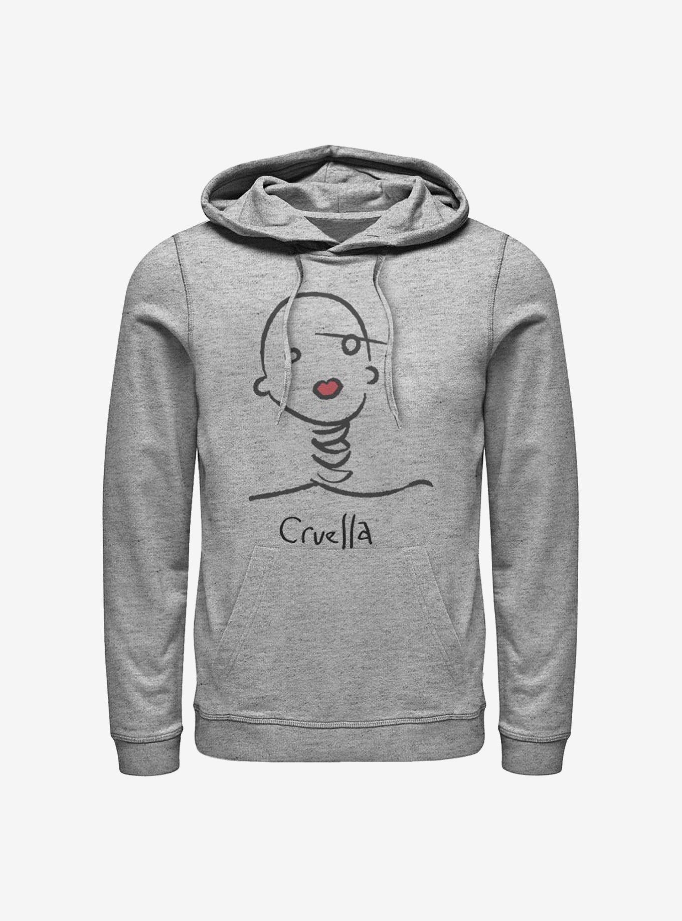 Disney Cruella Doodle Hoodie, , hi-res