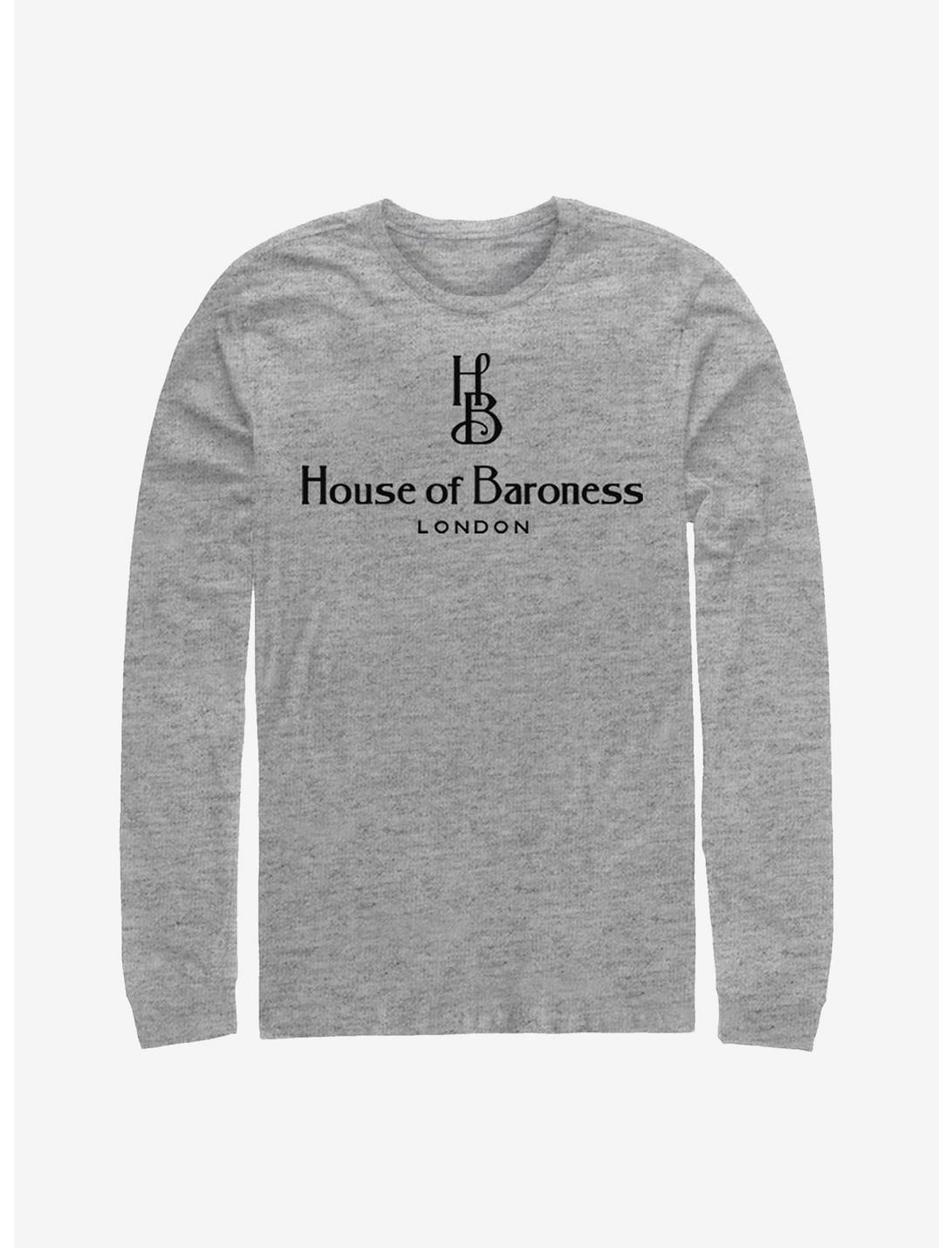 Disney Cruella House Of Baroness London Logo Long-Sleeve T-Shirt, ATH HTR, hi-res