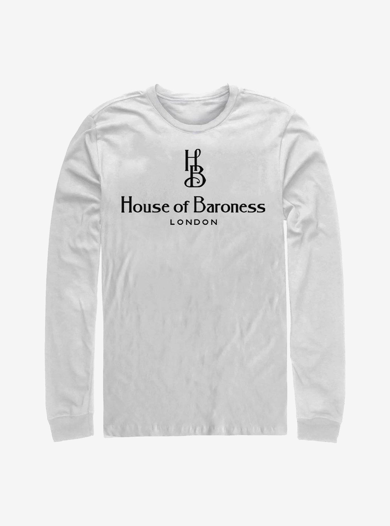 Disney Cruella House Of Baroness London Logo Long-Sleeve T-Shirt, WHITE, hi-res