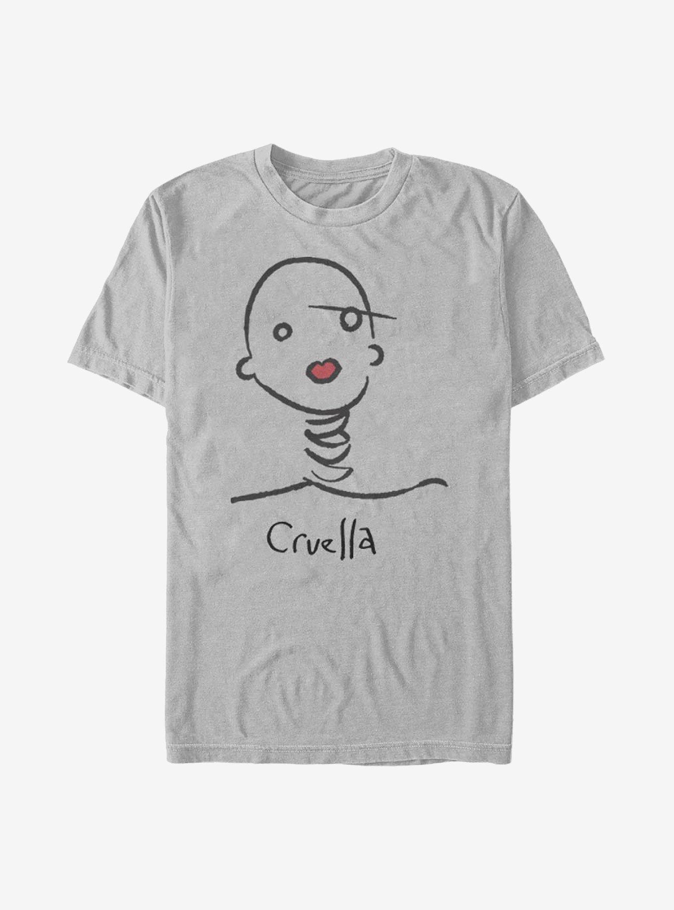 Disney Cruella Doodle T-Shirt, , hi-res