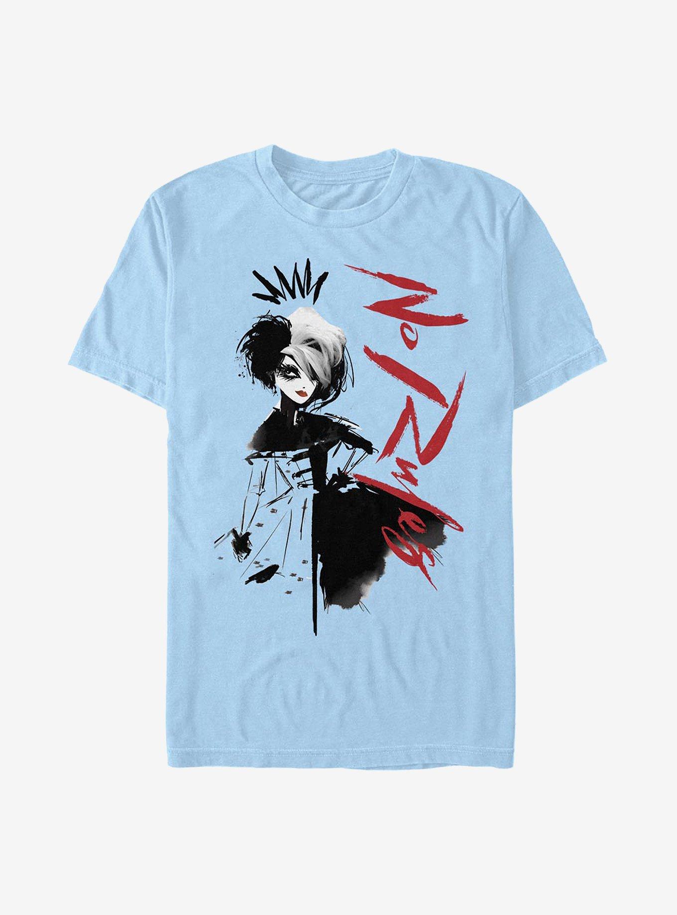 Disney Cruella No Rules Art T-Shirt, LT BLUE, hi-res