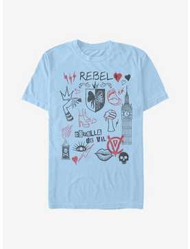 Disney Cruella Rebel Queen Doodles T-Shirt, , hi-res