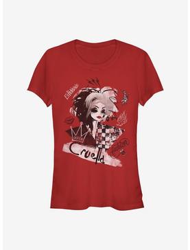 Disney Cruella Artsy Cruella Girls T-Shirt, , hi-res