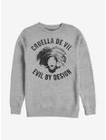 Disney Cruella Evil By Design Crew Sweatshirt, , hi-res