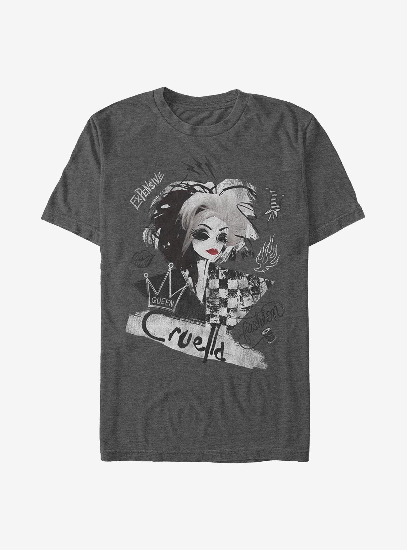 Disney Cruella Artsy Cruella T-Shirt, , hi-res