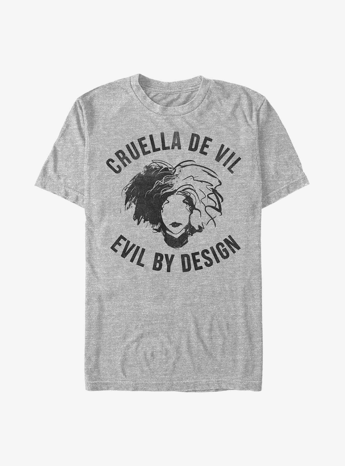 Disney Cruella Evil By Design T-Shirt, ATH HTR, hi-res