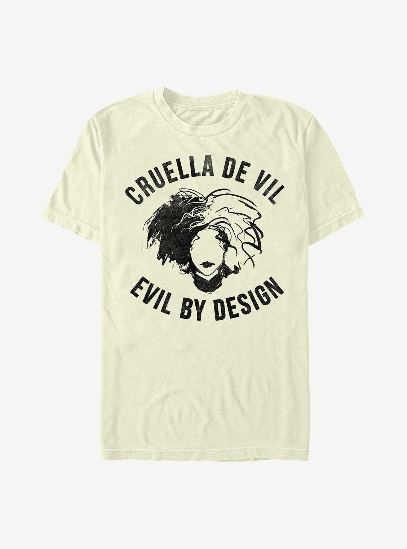 Disney Cruella Evil By Design T-Shirt, , hi-res