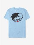 Disney Cruella Simply Cruella Infamous Hair T-Shirt, LT BLUE, hi-res