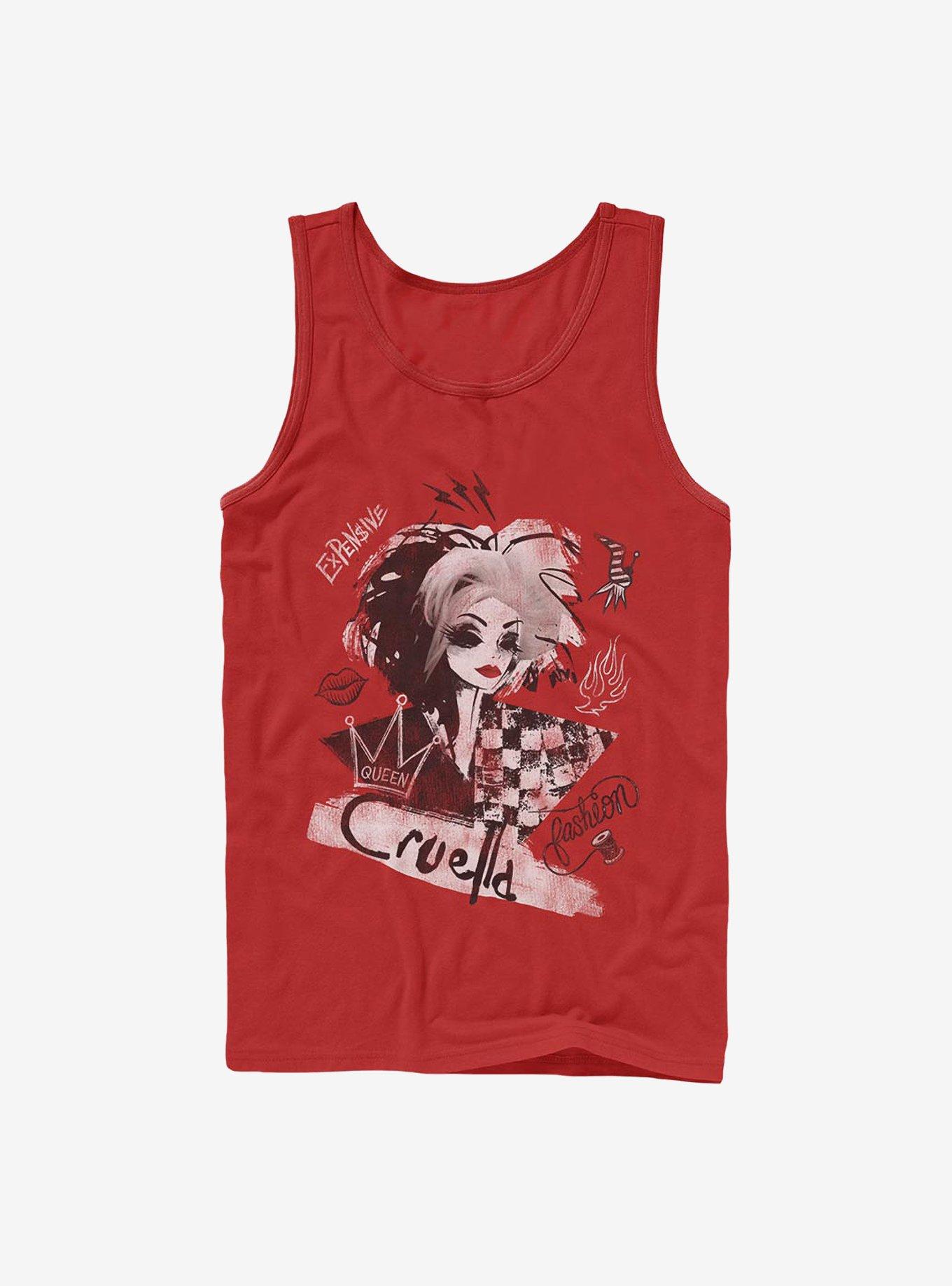 Disney Cruella Artsy Cruella Tank, , hi-res