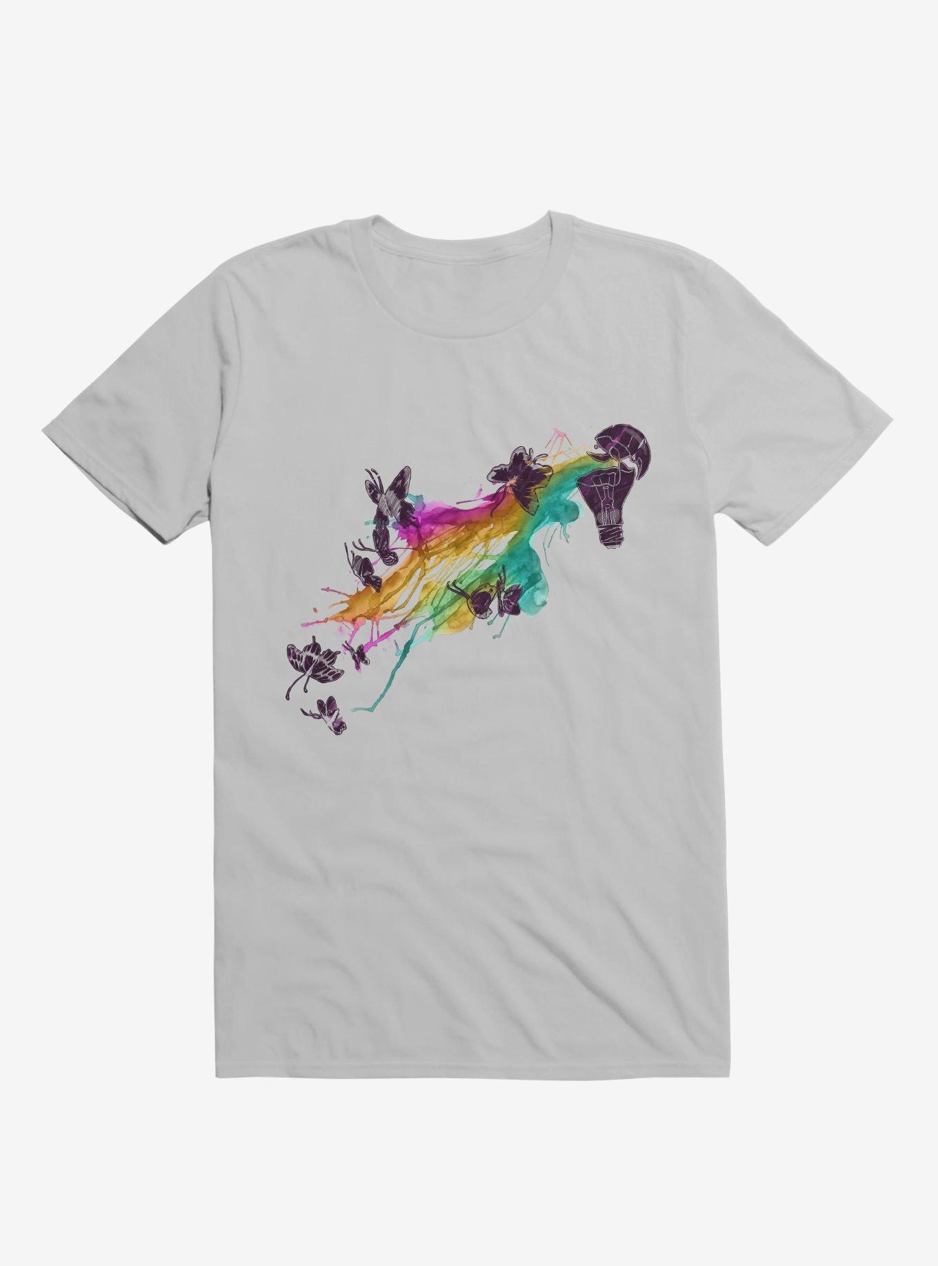 Follow The Colors T-Shirt, ICE GREY, hi-res
