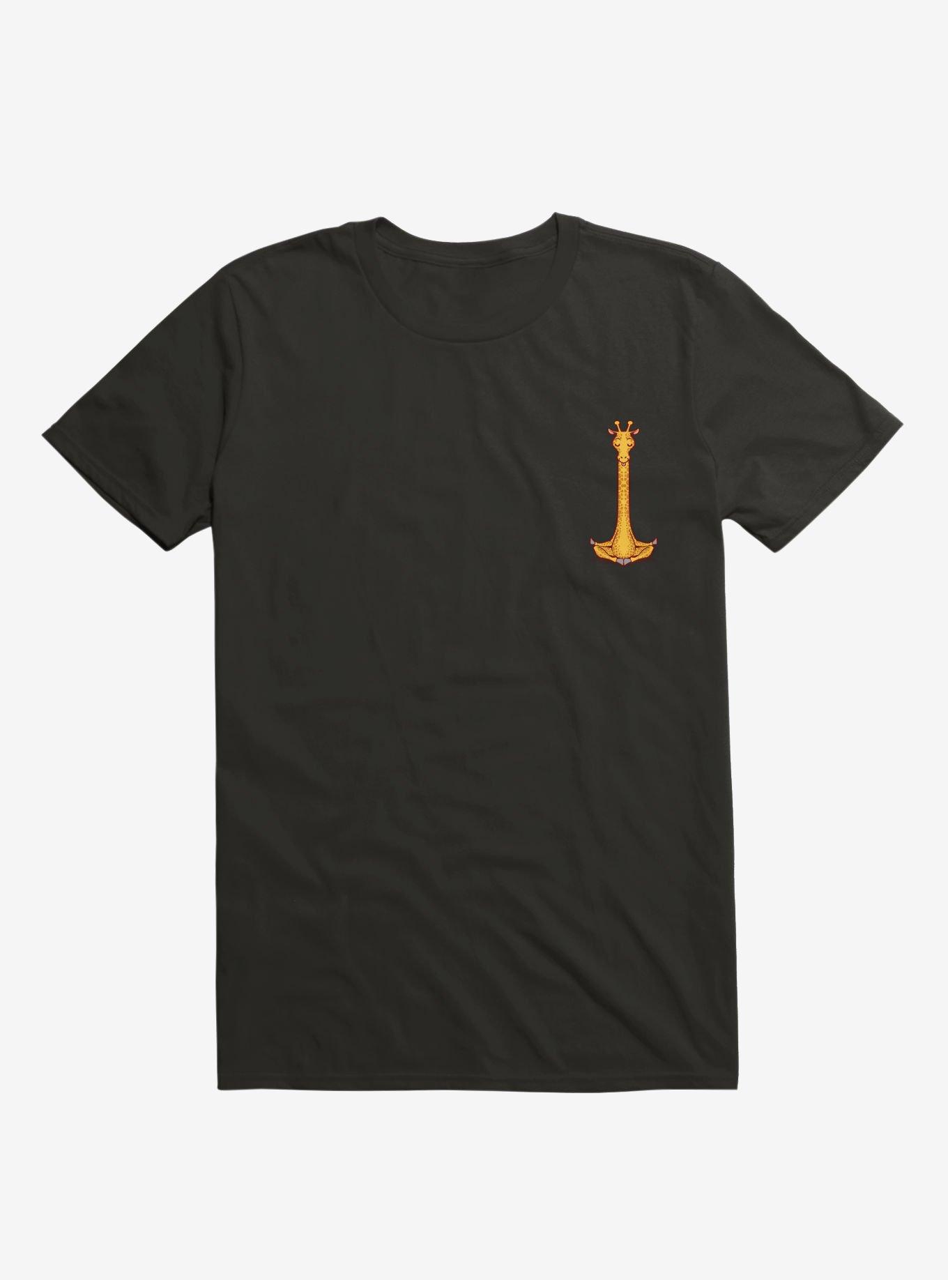 Giraffe Animals Meditation Zen Buddhism T-Shirt, , hi-res