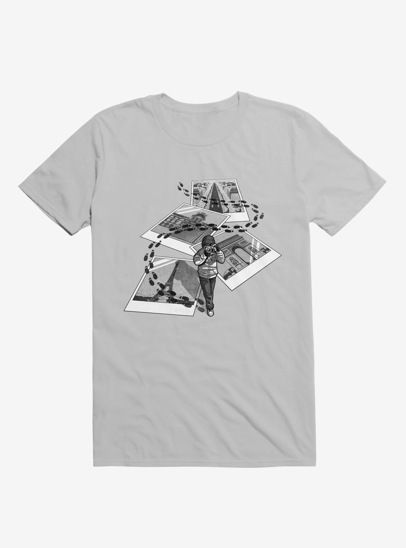 I Love Paris Tourist T-Shirt, ICE GREY, hi-res