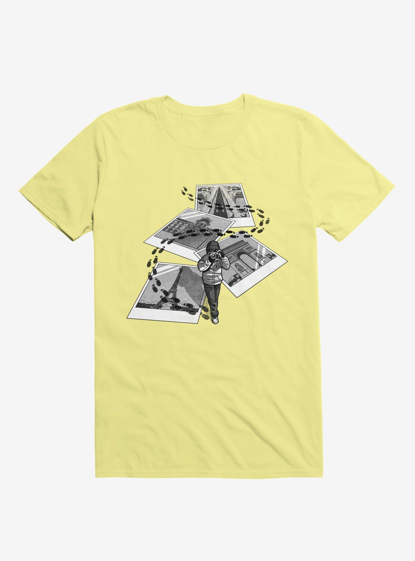 I Love Paris Tourist T-Shirt, CORN SILK, hi-res