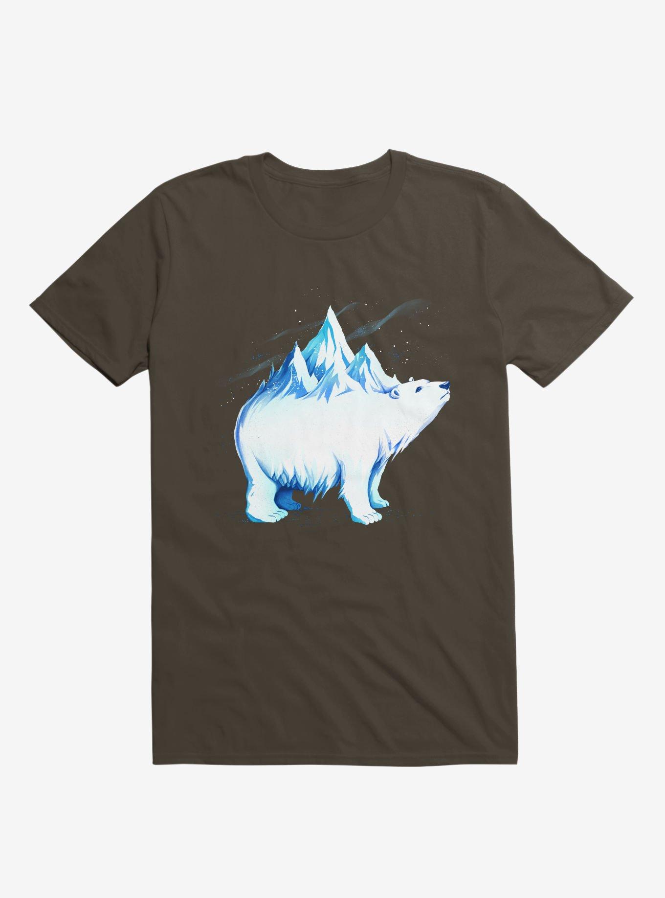 Icebearg Polar Bear T-Shirt, BROWN, hi-res