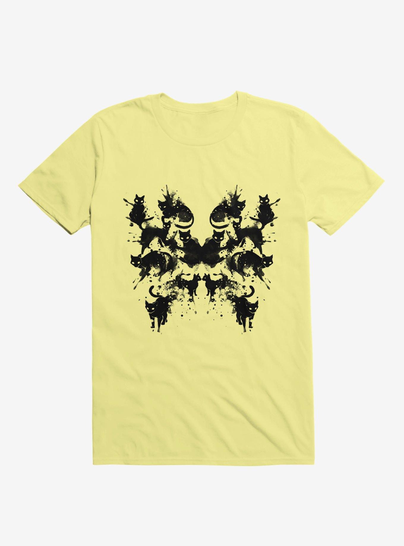 Rorschach Test Cat's On My Mind T-Shirt