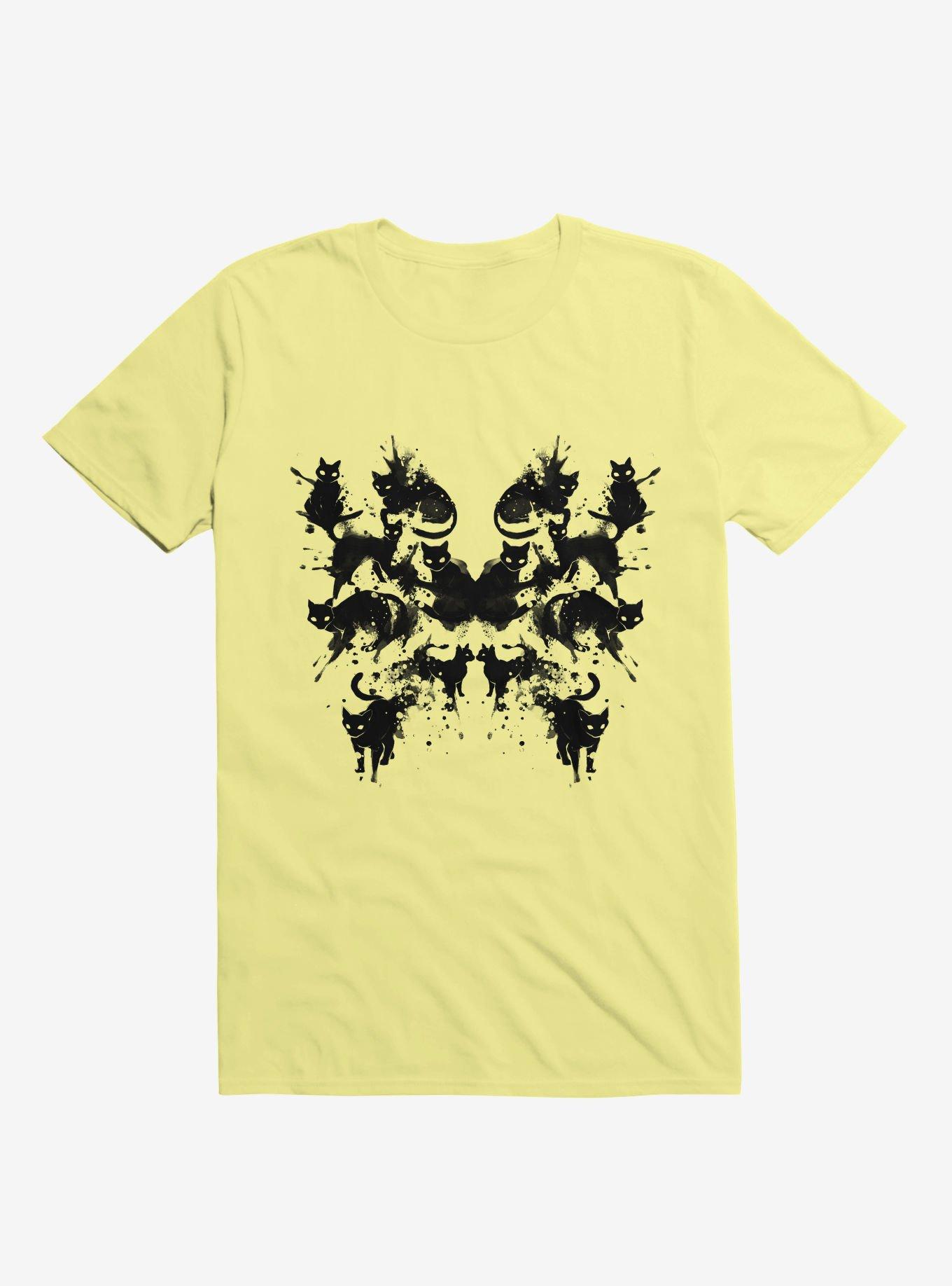 Rorschach Test Cat's On My Mind T-Shirt, , hi-res