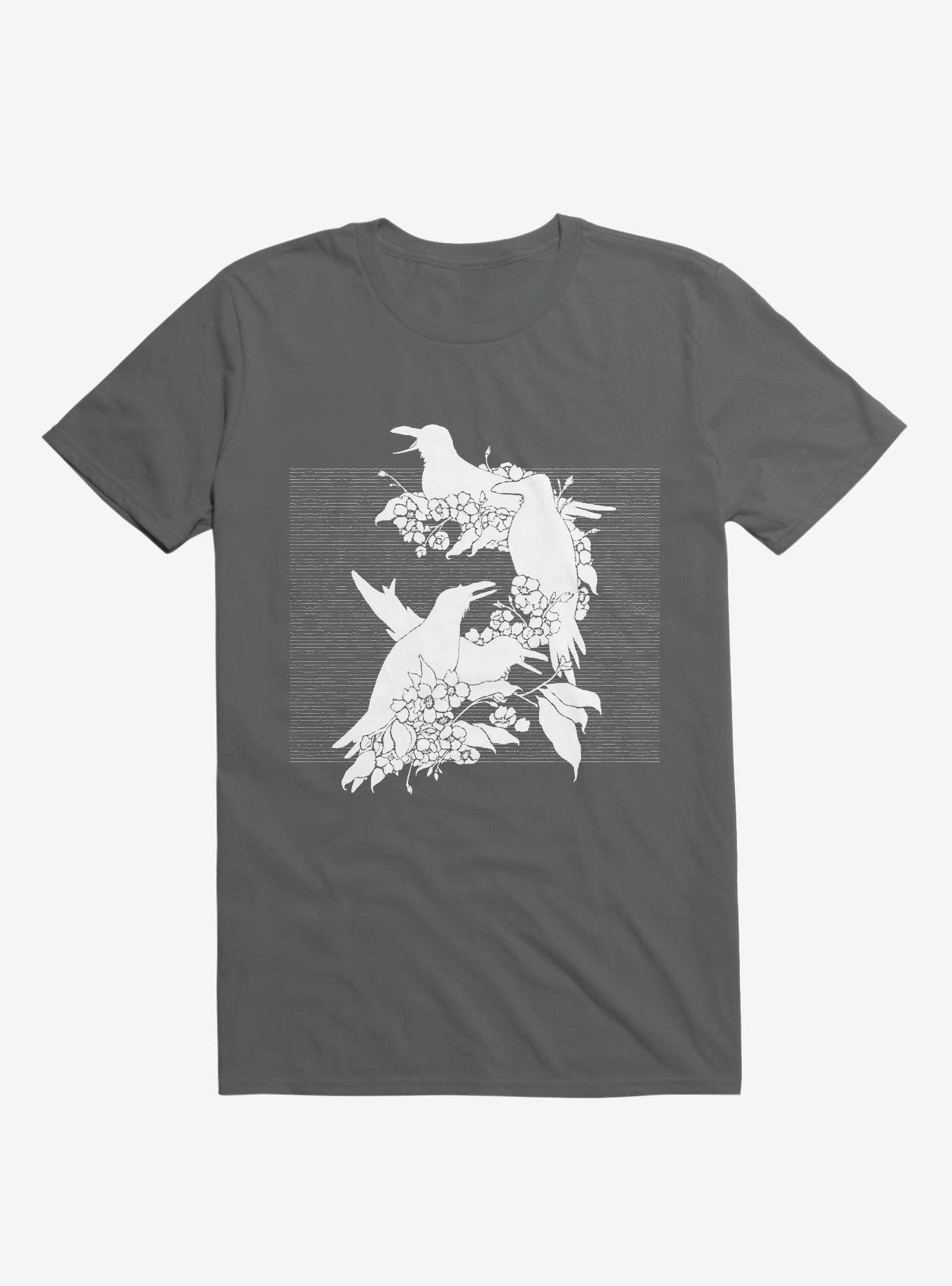 The Black Crows T-Shirt, CHARCOAL, hi-res