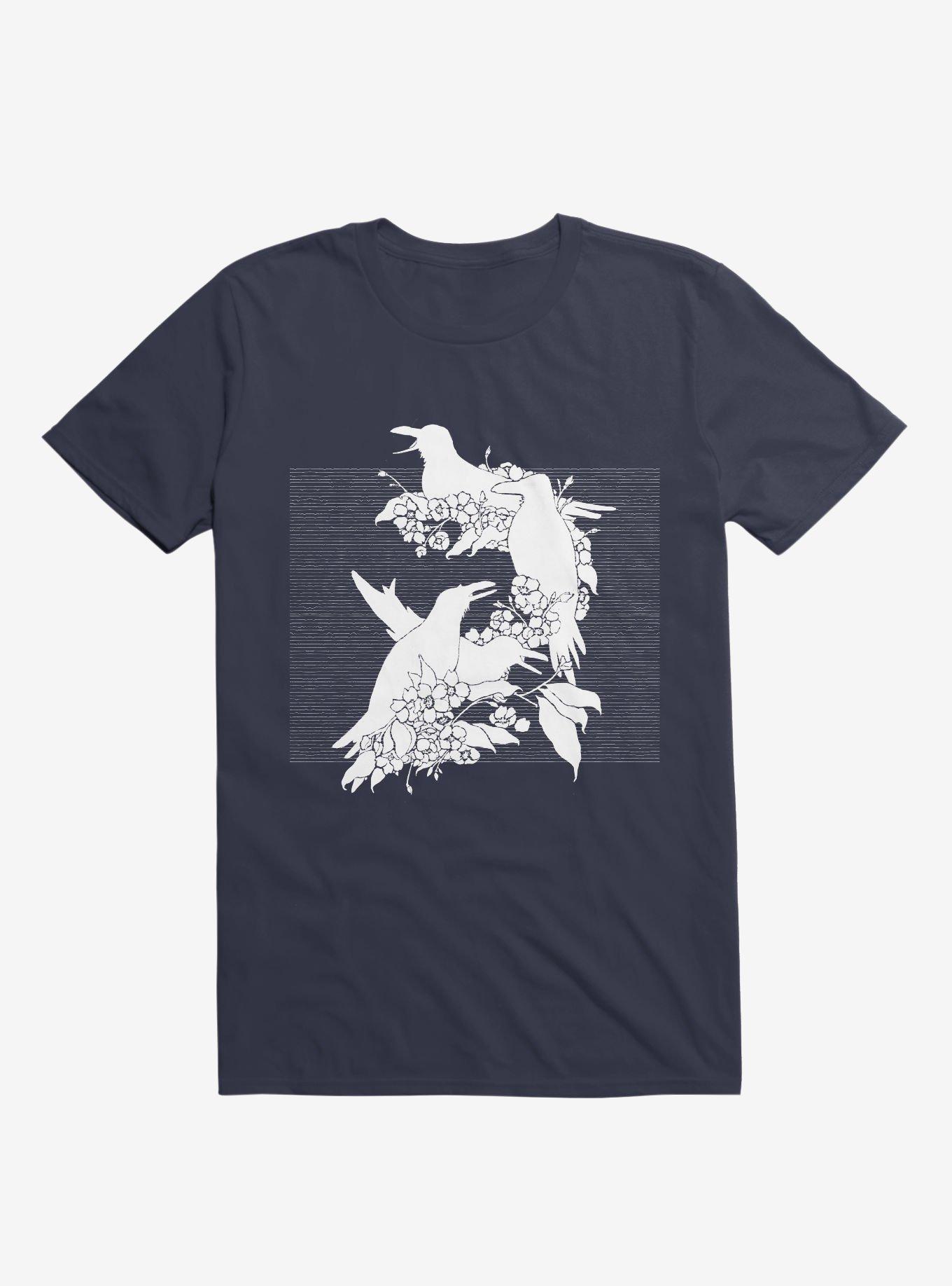The Black Crows T-Shirt, NAVY, hi-res