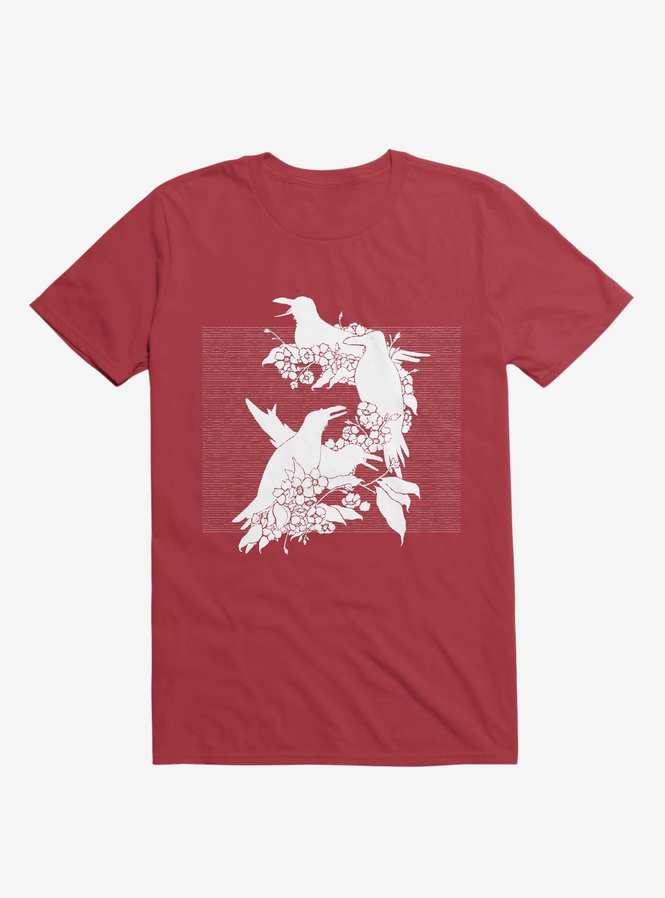 The Black Crows T-Shirt, RED, hi-res