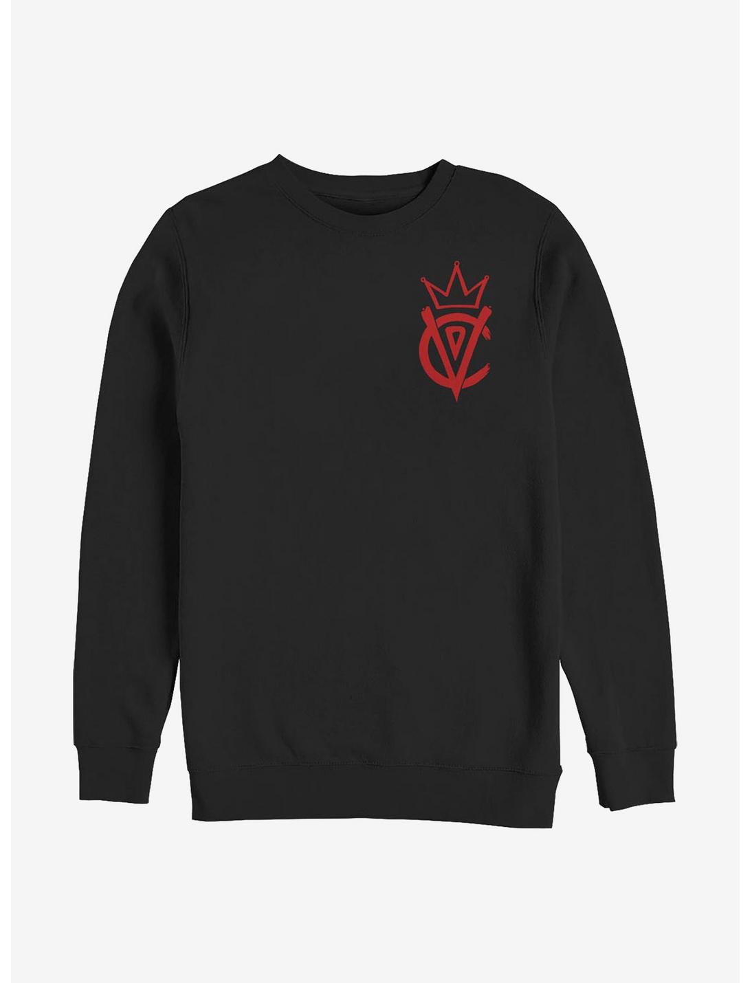 Disney Cruella Emblem Sweatshirt, BLACK, hi-res