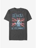 Disney Cruella Britannia T-Shirt, CHARCOAL, hi-res
