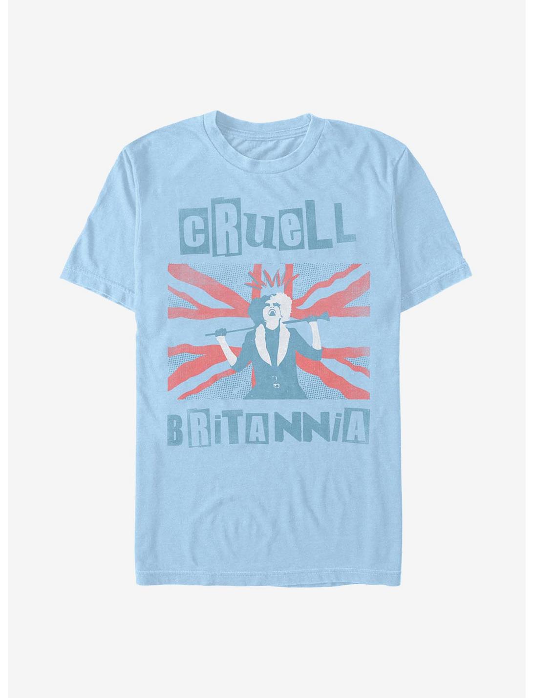Disney Cruella Britannia T-Shirt, LT BLUE, hi-res