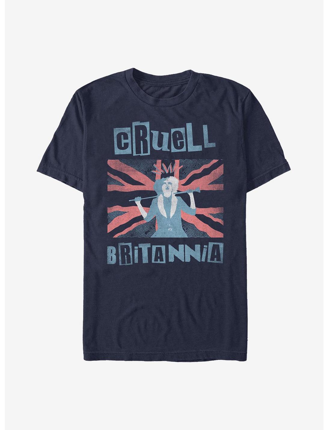Disney Cruella Britannia T-Shirt, NAVY, hi-res