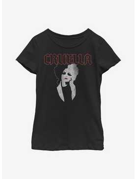 Disney Cruella Rock Style Youth Girls T-Shirt, , hi-res