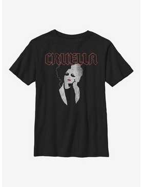 Disney Cruella Rock Style Youth T-Shirt, , hi-res