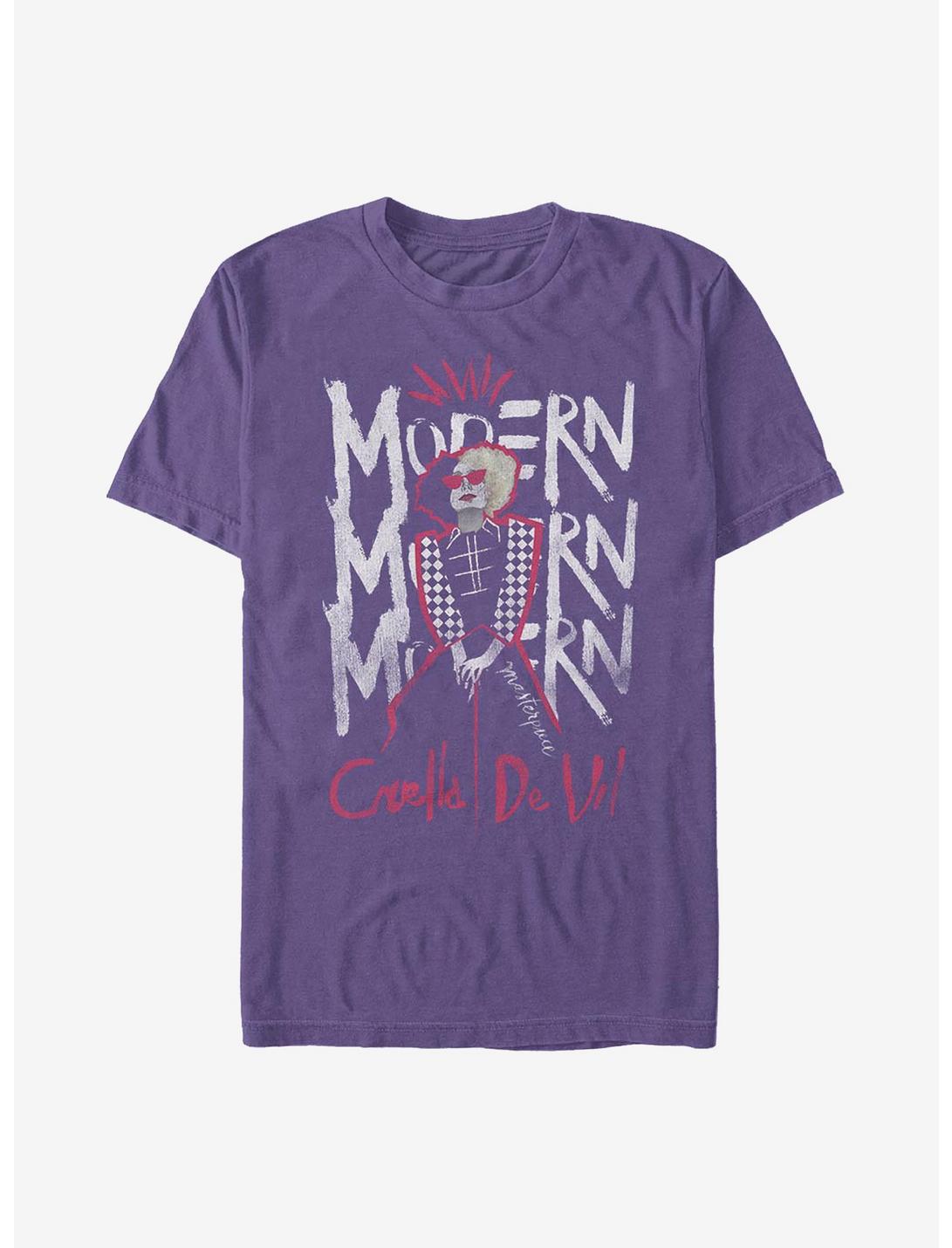 Disney Cruella Modern Masterpiece T-Shirt, PURPLE, hi-res