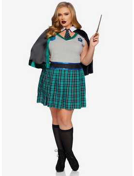 2 Piece Sinister Spellcaster Costume Plus Size, , hi-res