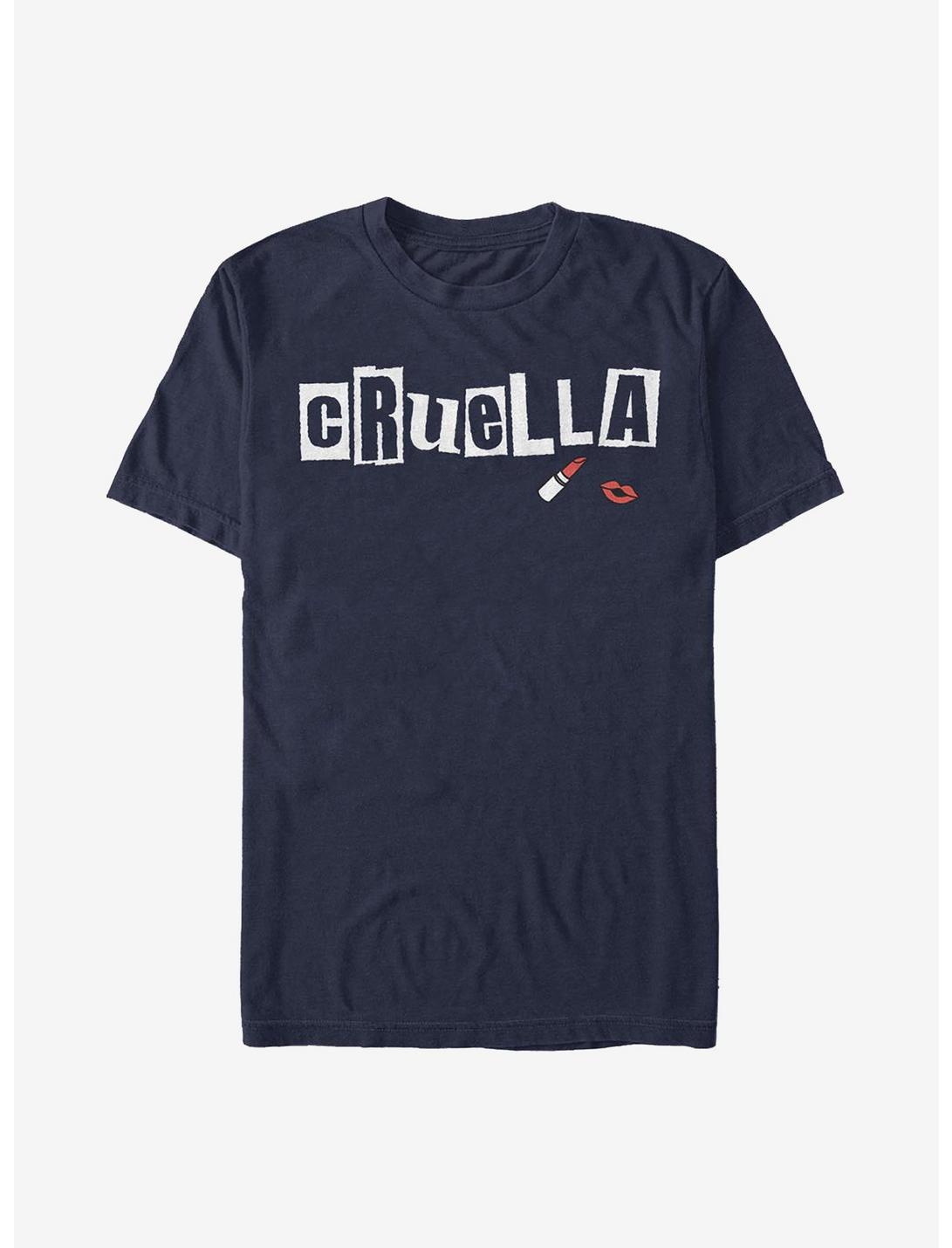 Disney Cruella Name T-Shirt, NAVY, hi-res