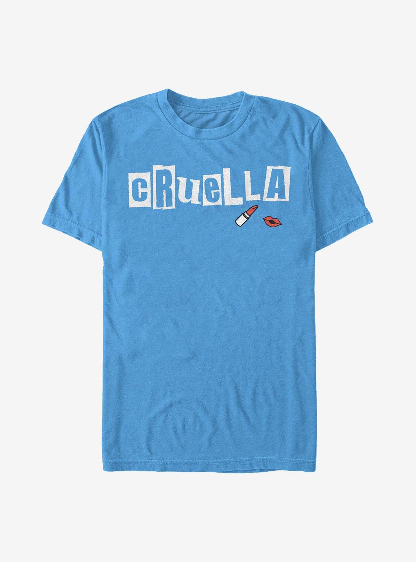 Disney Cruella Name T-Shirt, TURQ, hi-res
