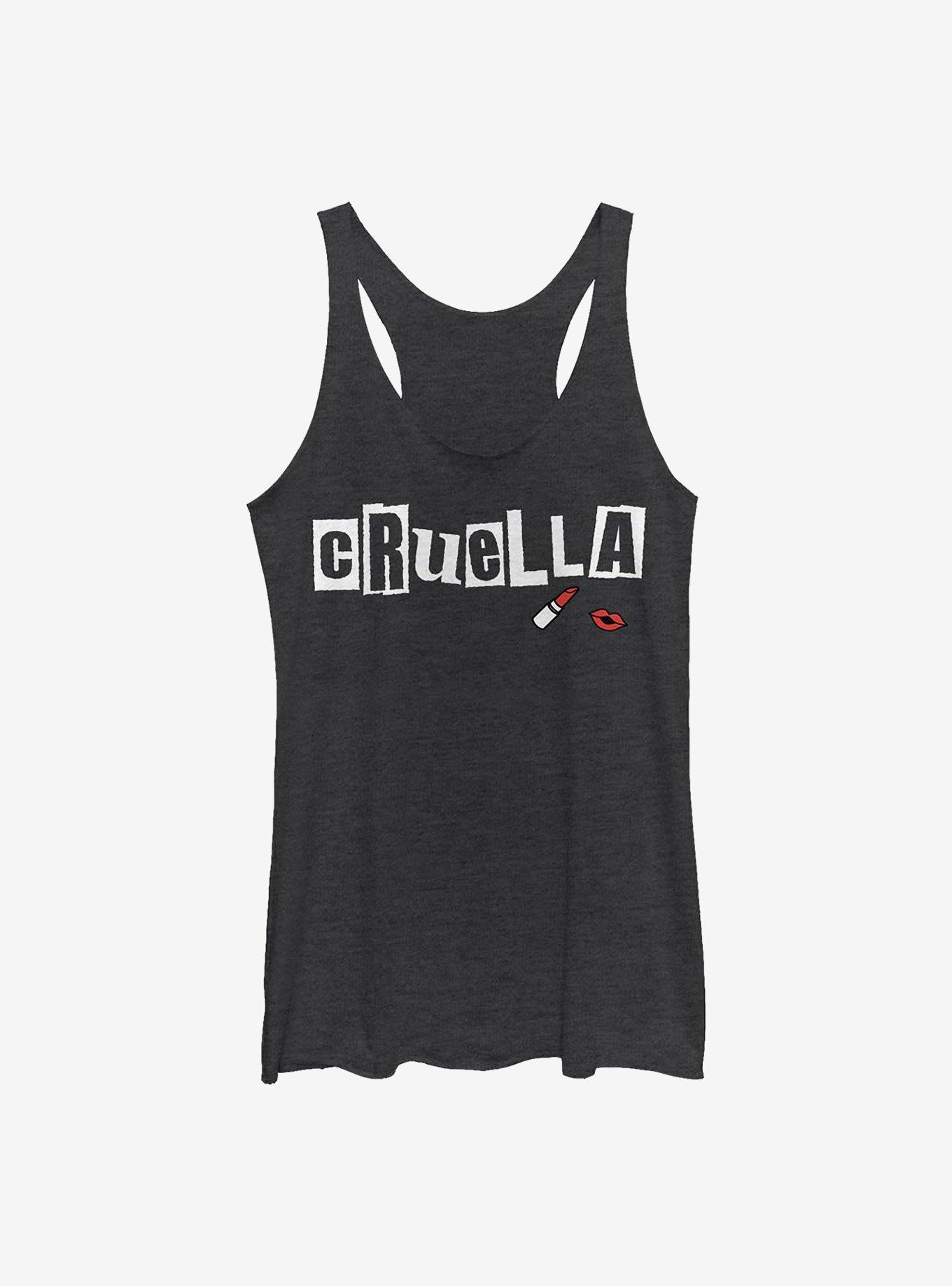 Disney Cruella Name Womens Tank Top, , hi-res