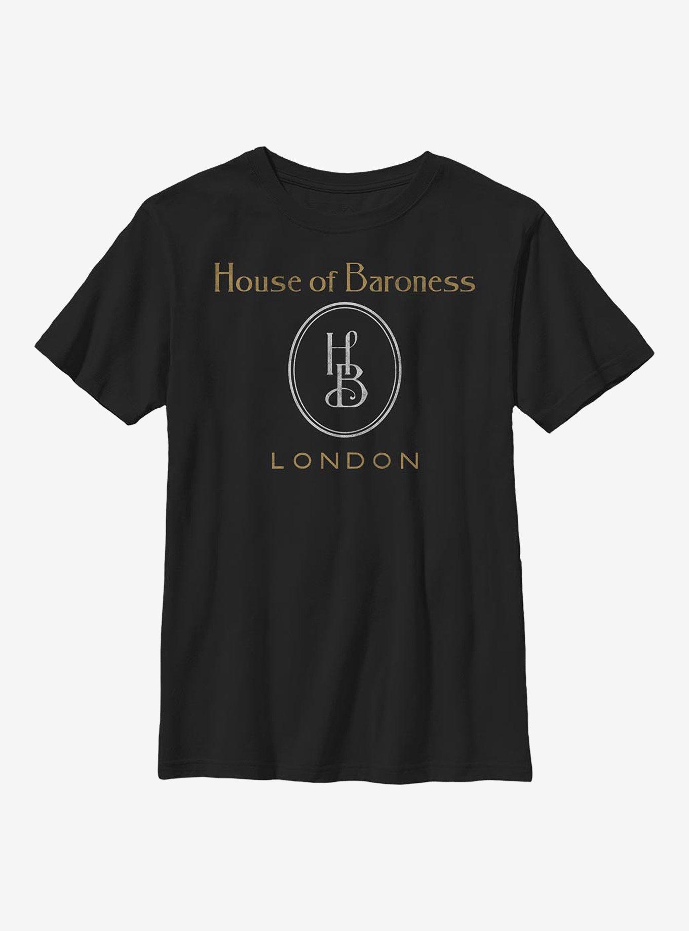 Disney Cruella House Of Baroness London Logo Youth T-Shirt, , hi-res