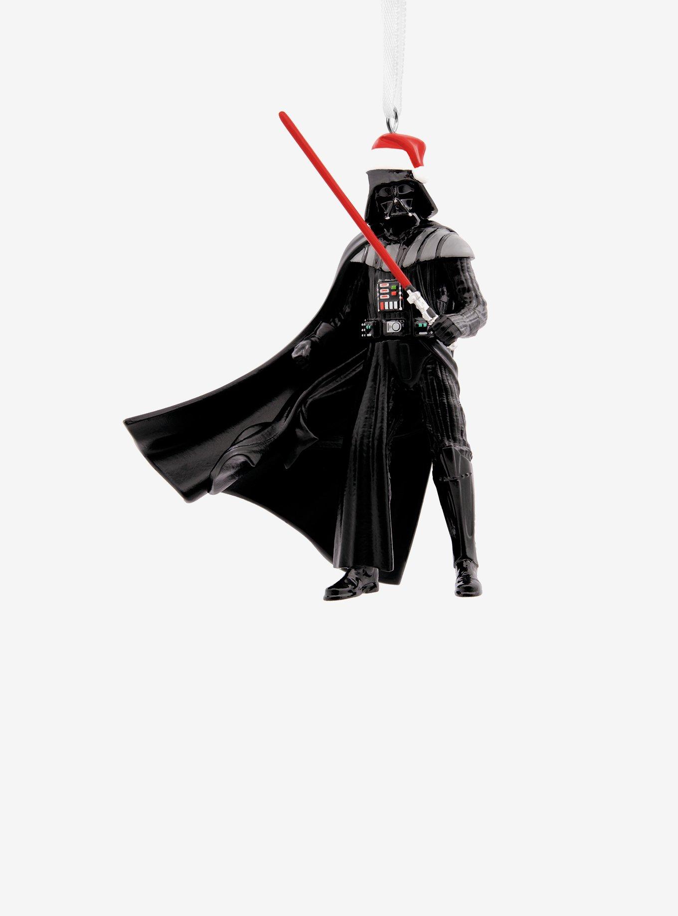 Hallmark Star Wars Darth Vader In Santa Hat Ornament, , hi-res