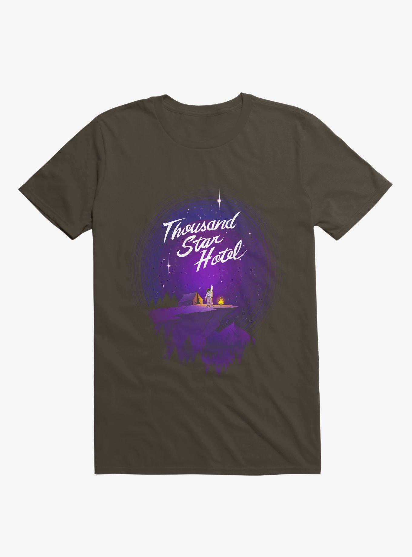 Thousand Star Hotel Brown T-Shirt, , hi-res