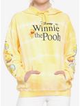 Disney Winnie The Pooh Yellow Wash Honey Pot Girls Hoodie, MULTI, hi-res