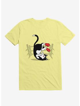 Boxer Cat Corn Silk Yellow T-Shirt, , hi-res