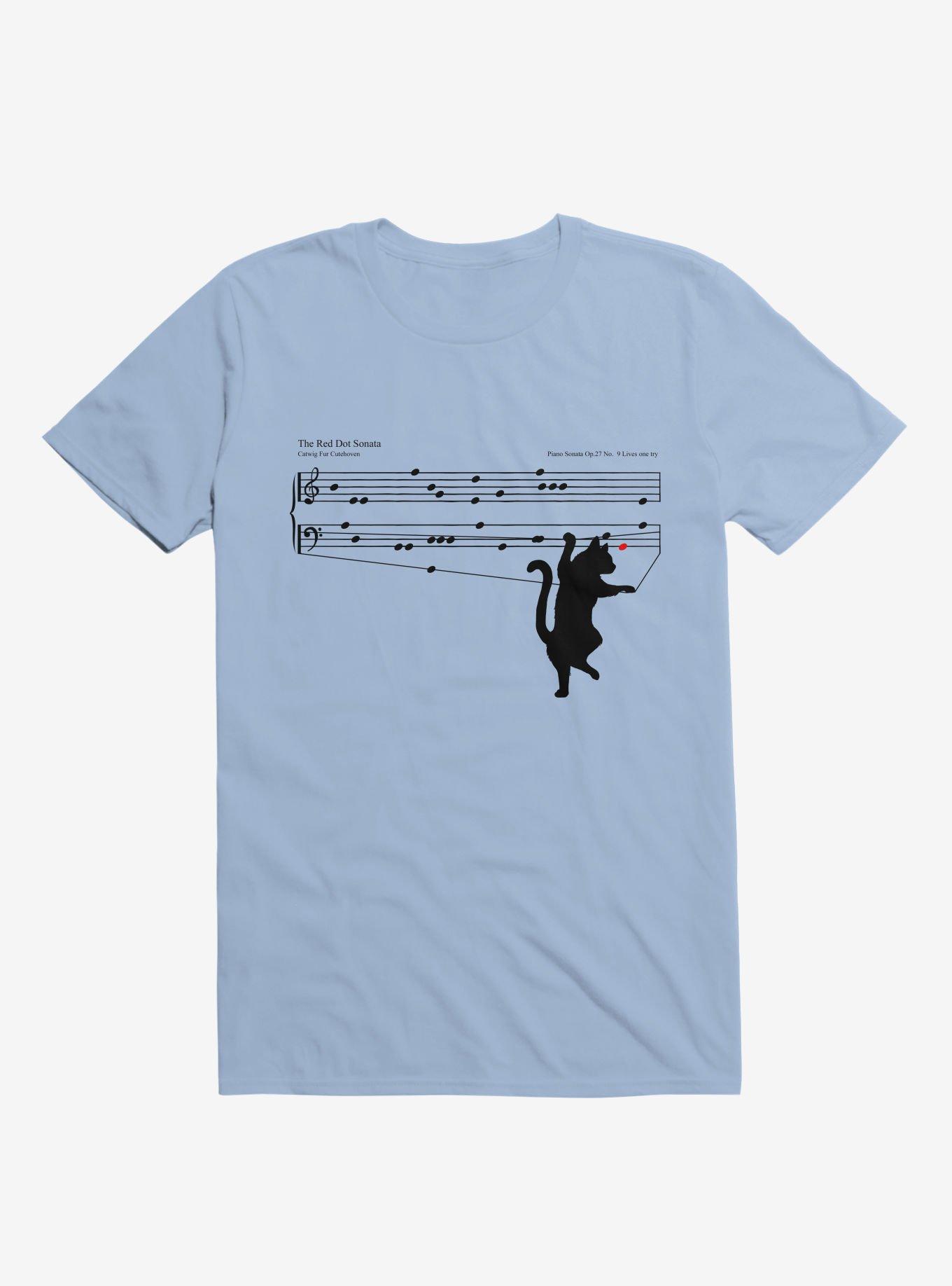 The Red Dot Sonata T-Shirt, LIGHT BLUE, hi-res