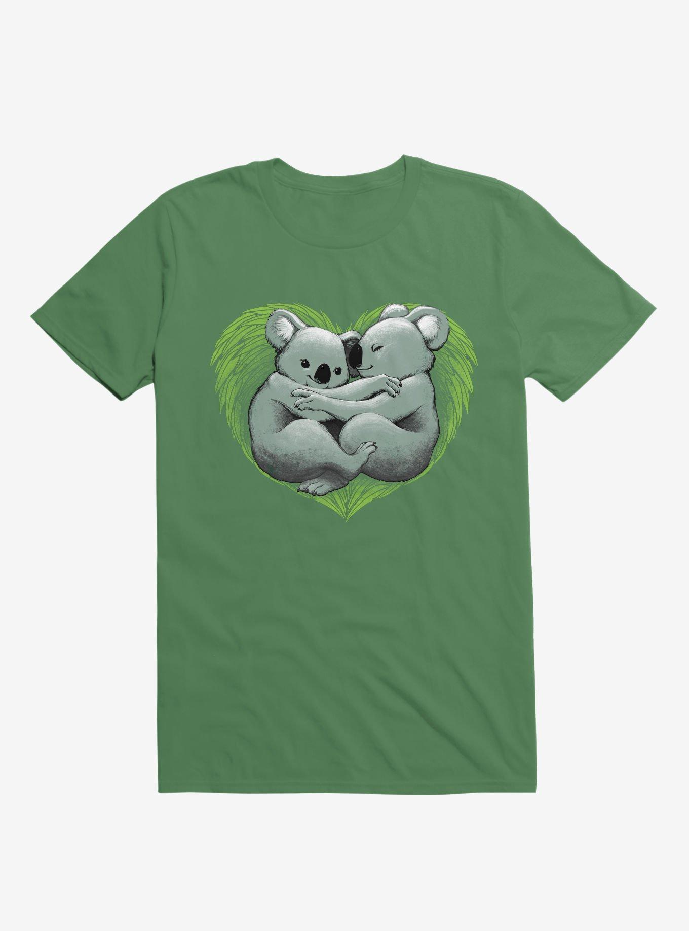 Koala Heart T-Shirt, KELLY GREEN, hi-res