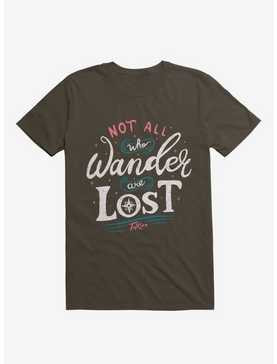 Not All Who Wander Are Lost Tolkien T-Shirt, , hi-res