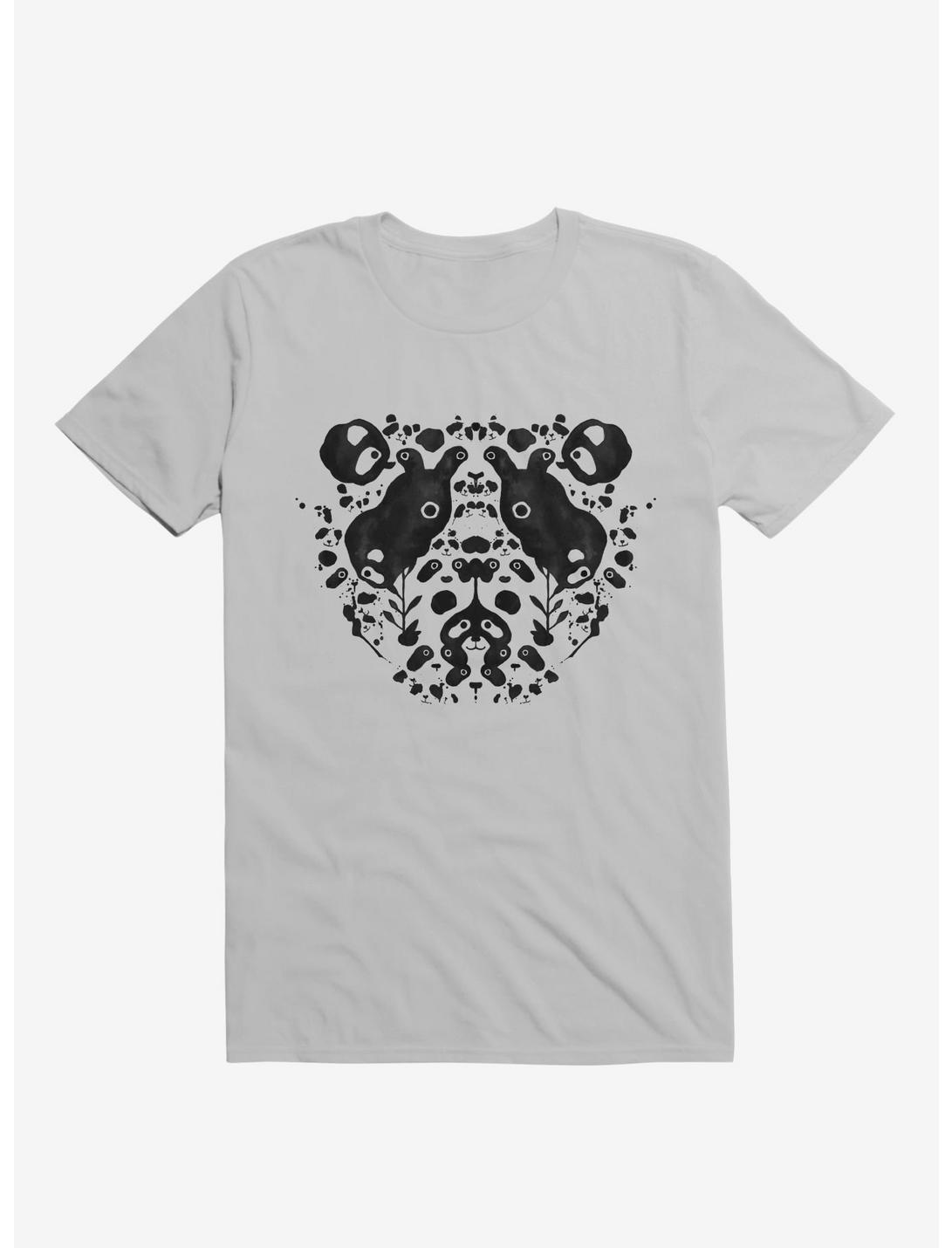 Rorschach Panda T-Shirt, ICE GREY, hi-res