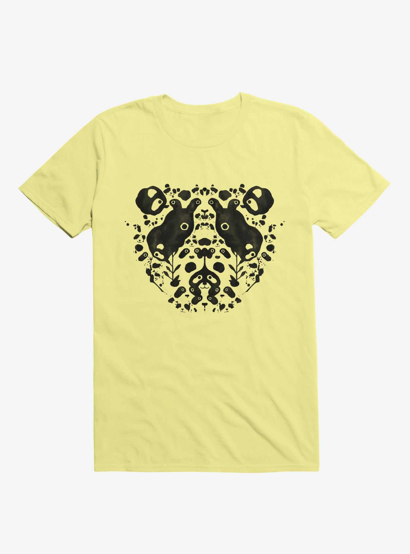 Rorschach Panda T-Shirt, , hi-res