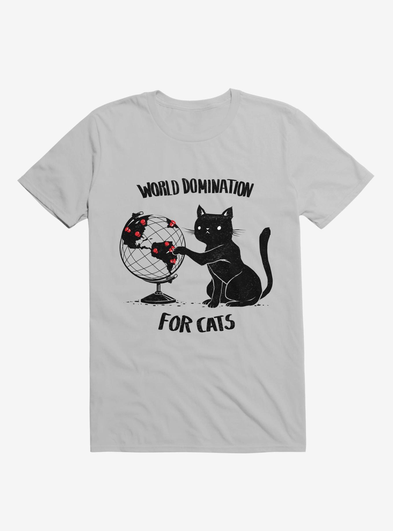 World Domination for Cats T-Shirt, , hi-res
